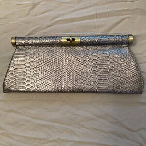 Silver & Gold Evening Clutch